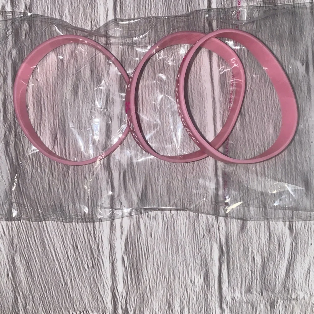 Pink Awareness Wristbands